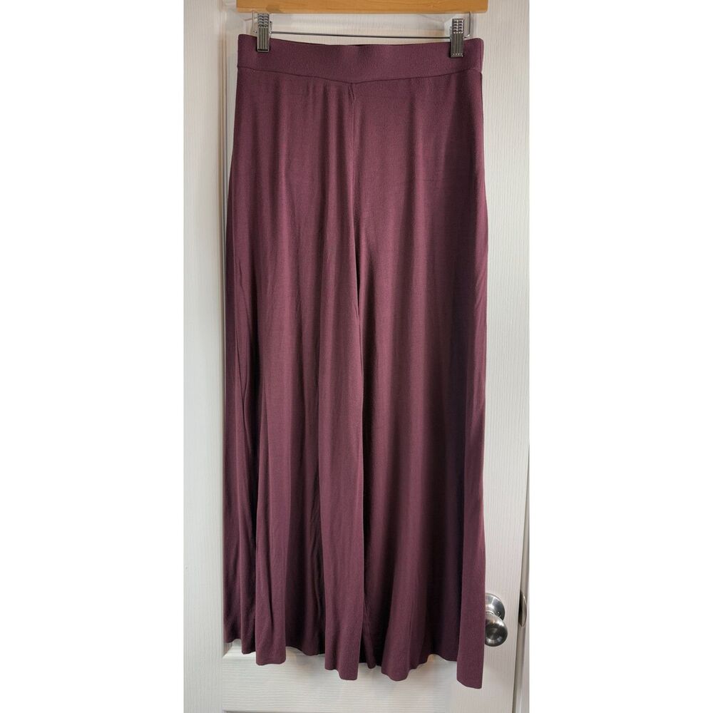 Tenth 10th House Women's Wide Leg Dance Pants Merlot Size MA